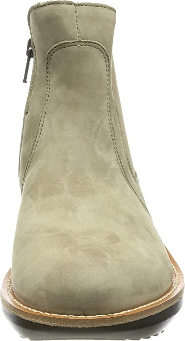 SUPERFIT Stiefeletten beige grün Nubuk