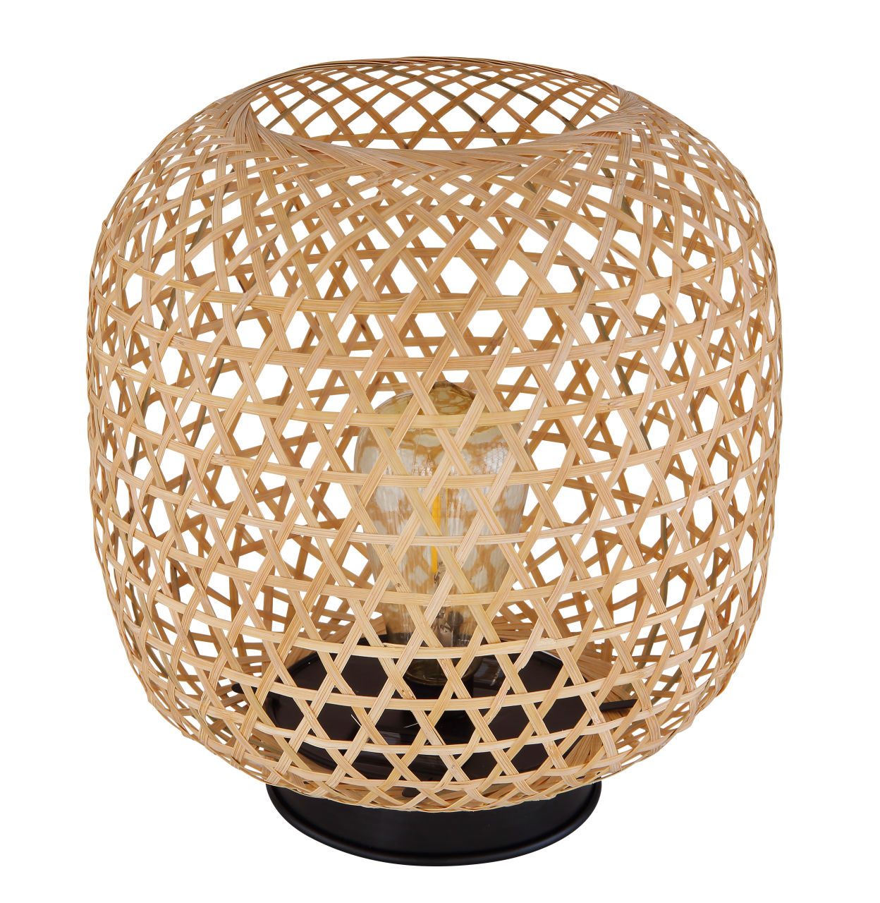 Globo Lighting - SOLARLEUCHTE BAMBUS BRAUN, 1XLED - Solarleuchte Bambus braun, LED