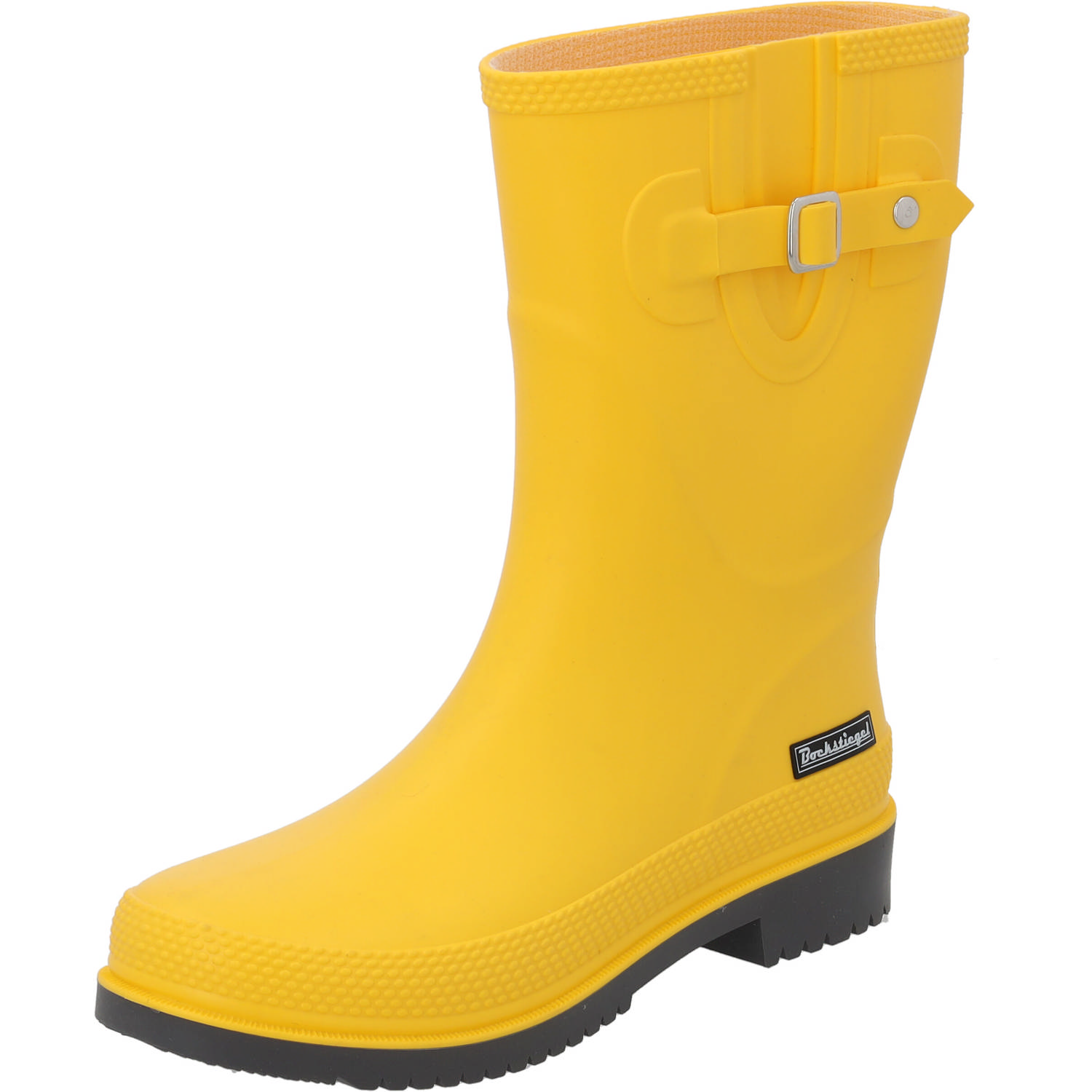 Bockstiegel Lotte-K, Gummistiefel, Damen, gelb/dk grau