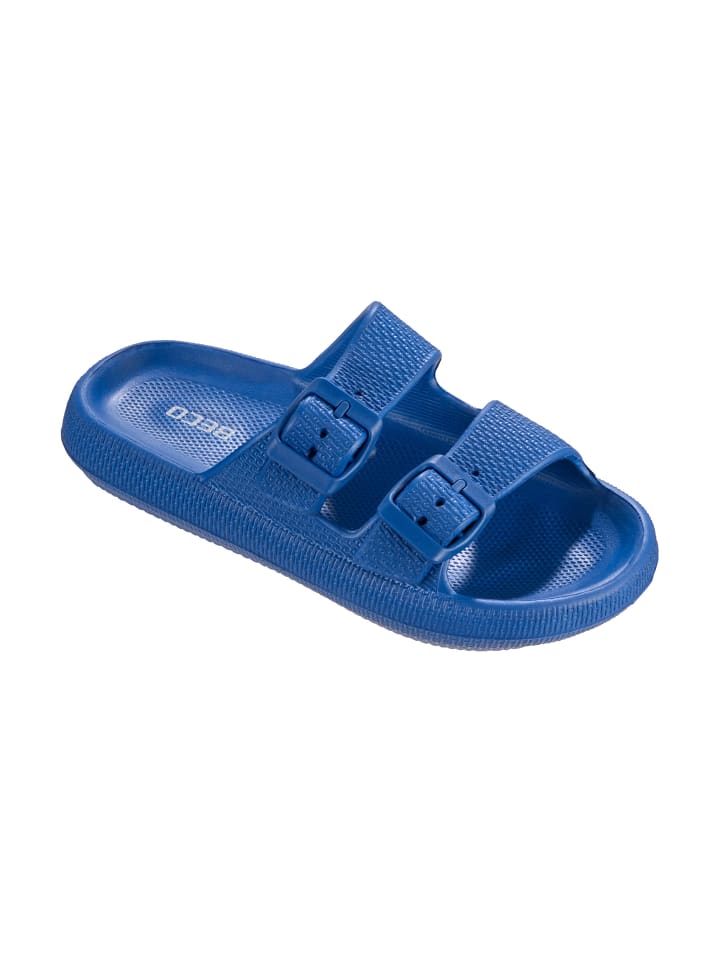 BECO the world of aquasports Dusch- & Badeschuhe Airkiss-Leisure in blau günstig kaufen