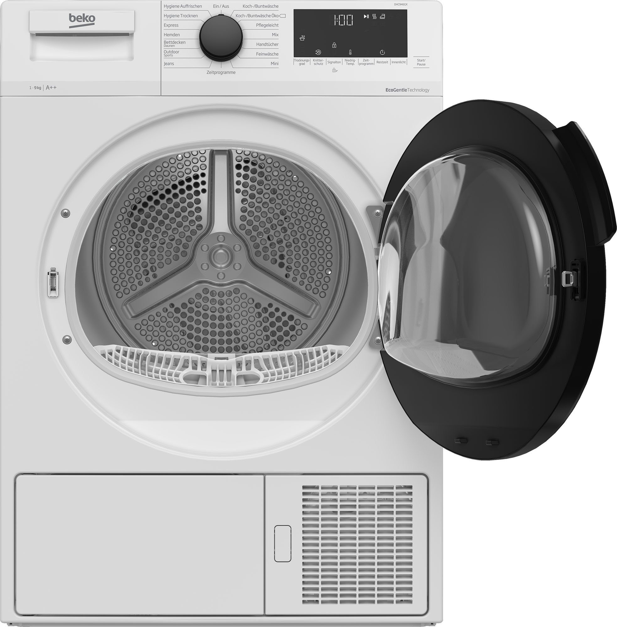 BEKO Wärmepumpentrockner DHC946GX, 9 kg