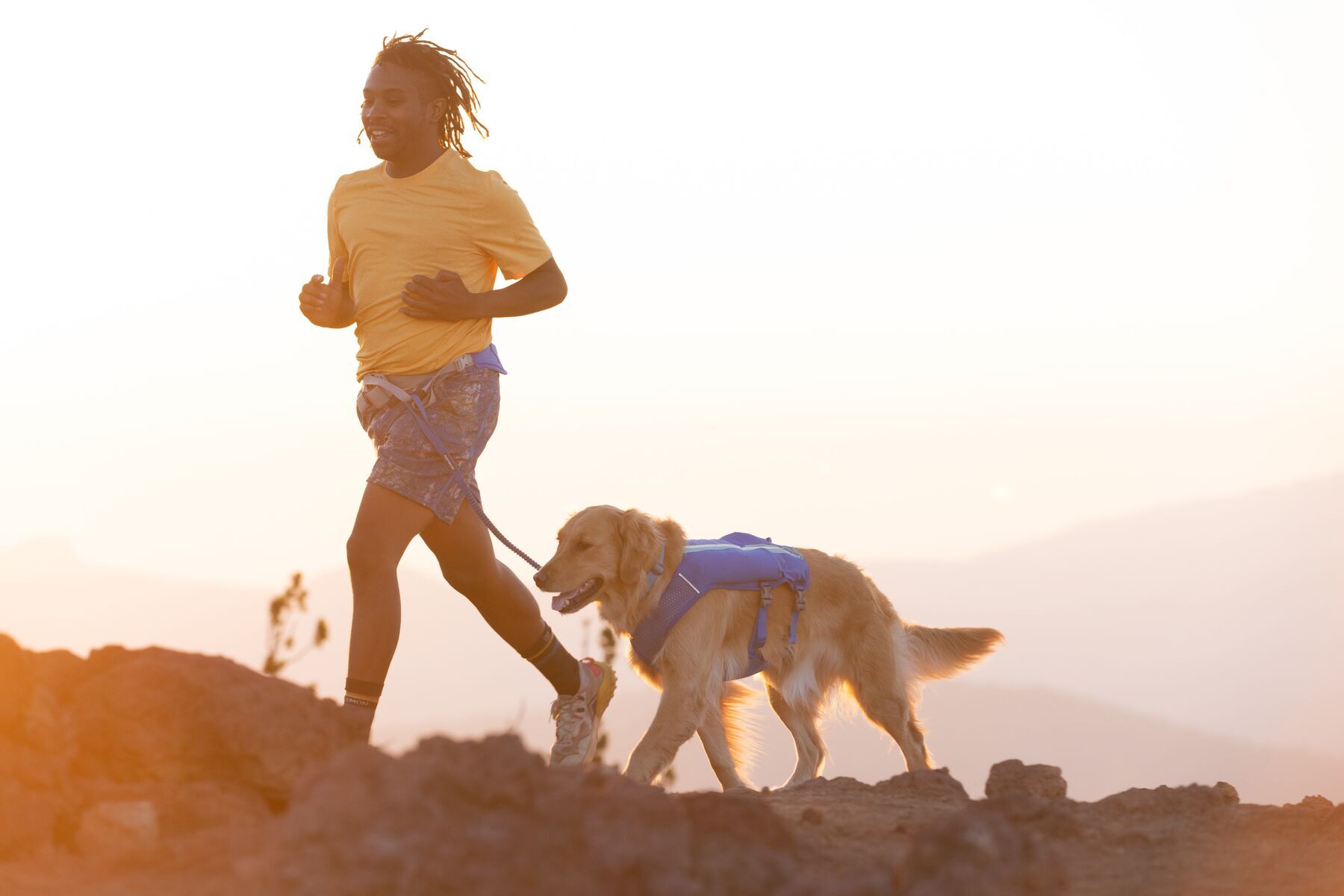 Ruffwear Hundewesten Ruffwear Trail Runner™ Weste blau S