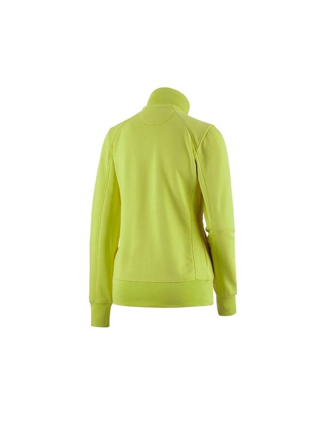 e.s. Sweatjacke poly cotton, Damen