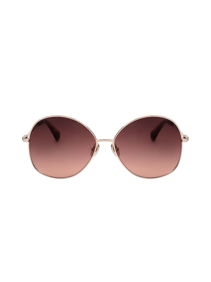 MaxMara Damen-Sonnenbrille in Gold/ Braun günstig kaufen 60