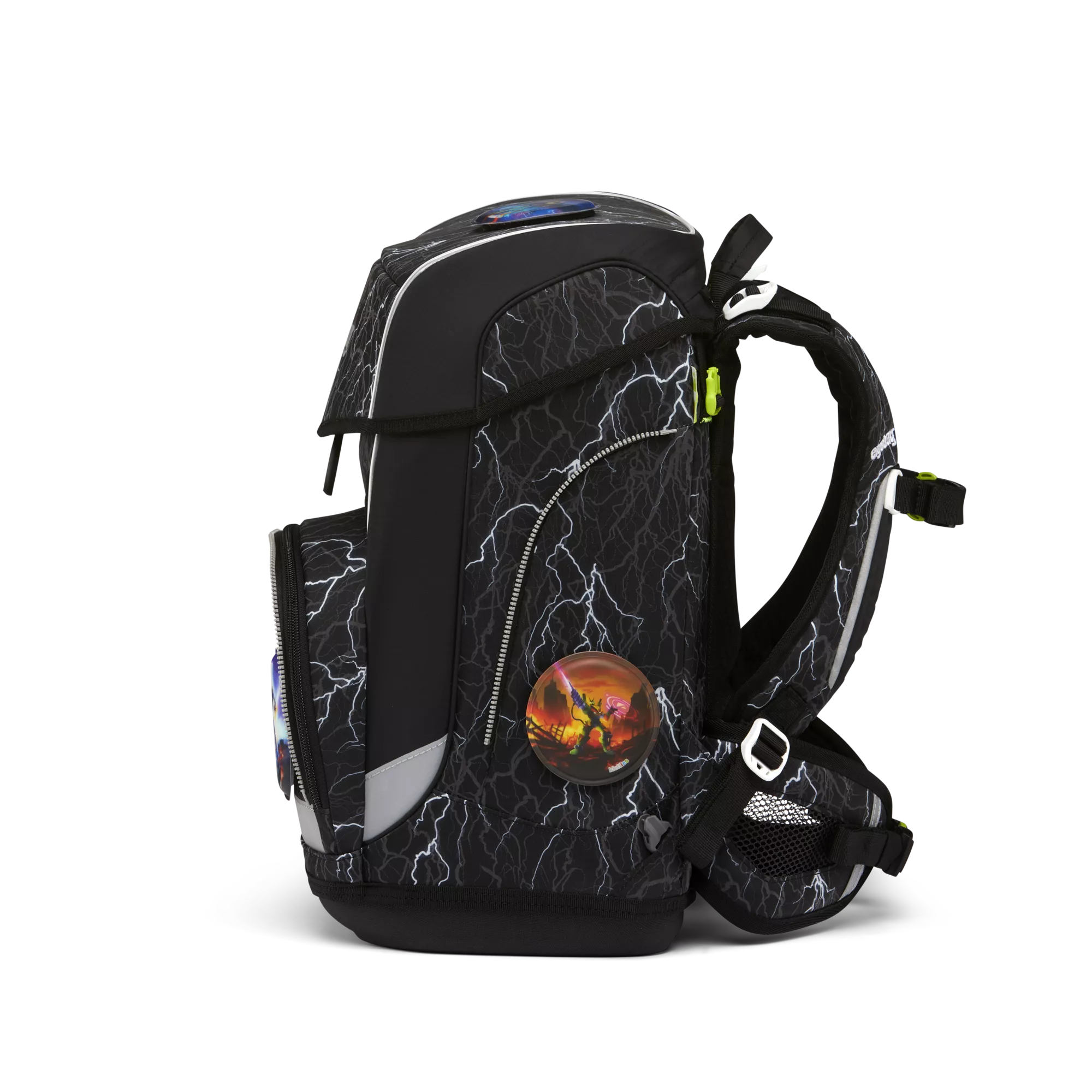 ergobag Schulranzen-Set Super ReflektBär