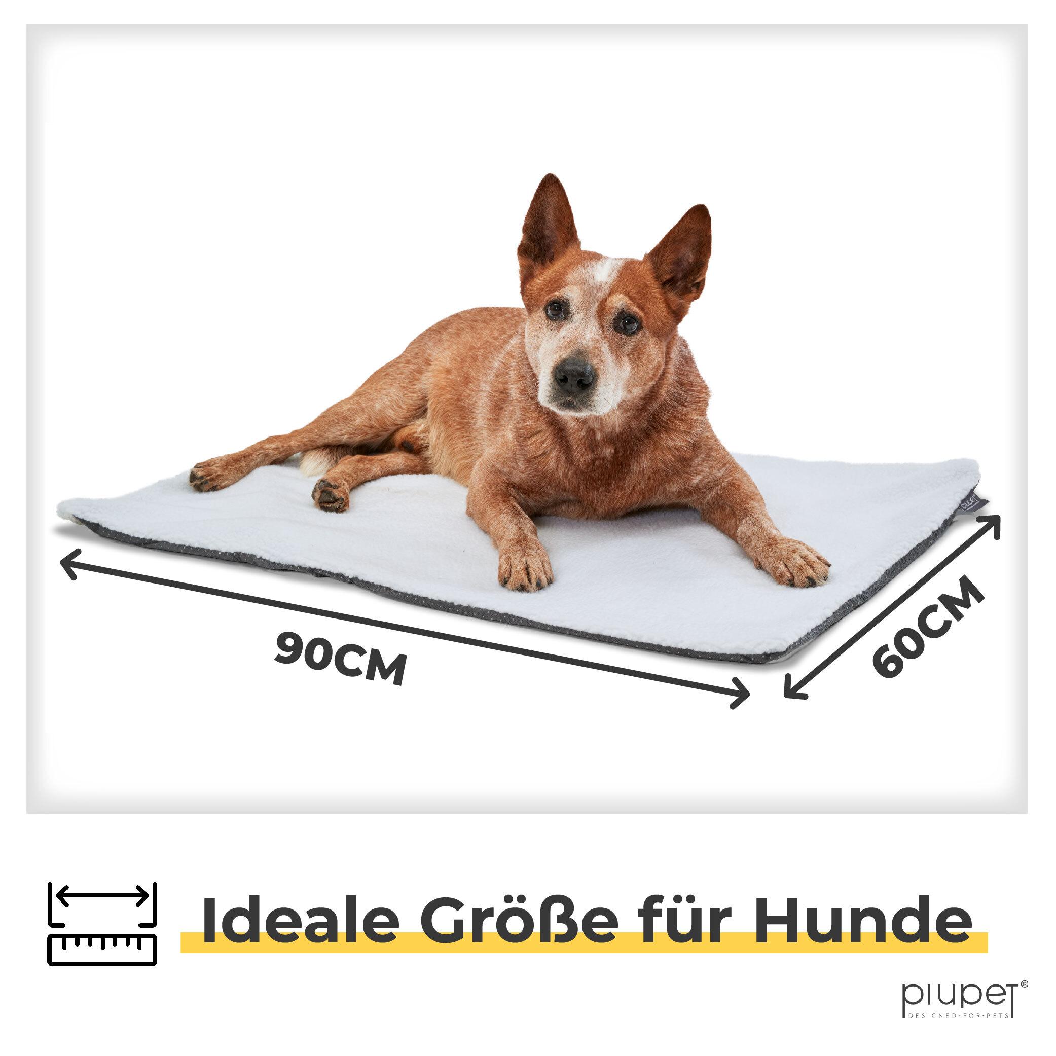 PIUPET Hundedecken PIUPET Selbstwärmende Decke