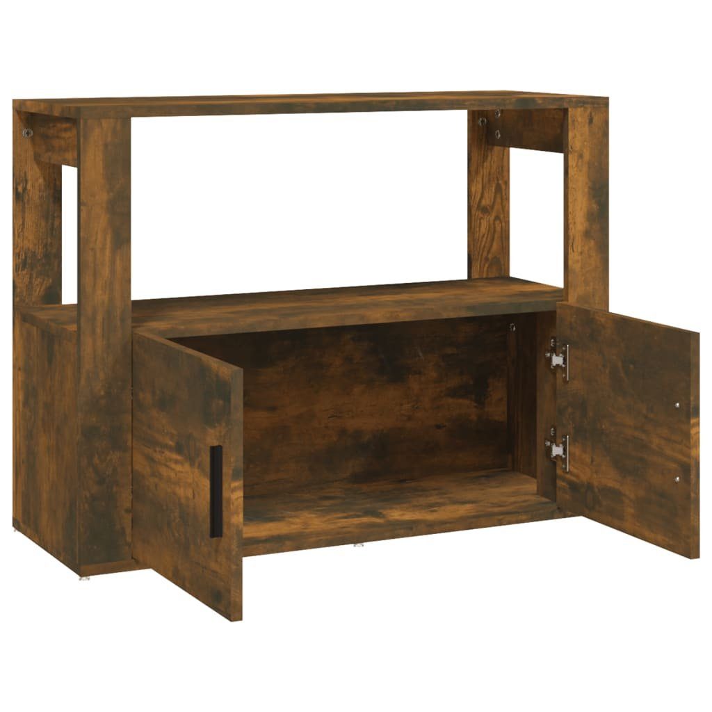 vidaXL Sideboard Sideboard Räuchereiche 80x30x60 cm Holzwerkstoff (1 St)