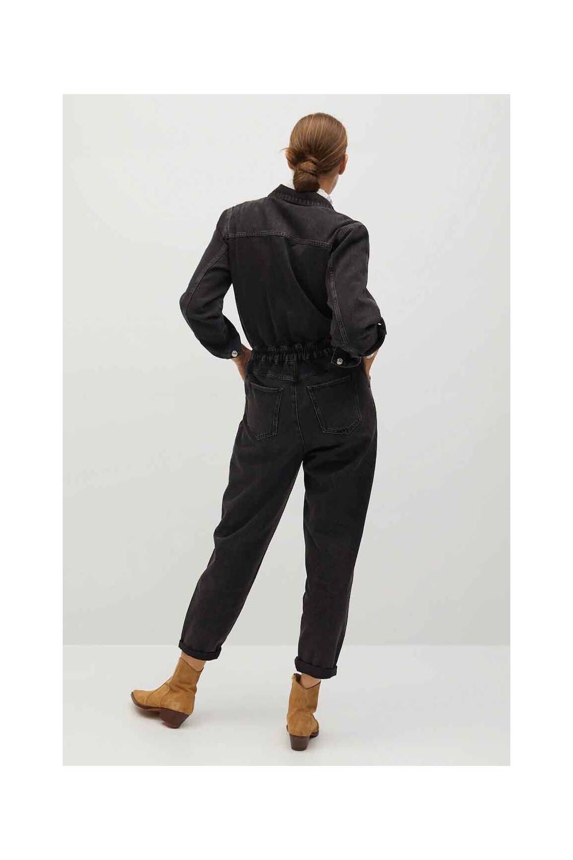 Mango Combinaisons 1 Femme couleur noir