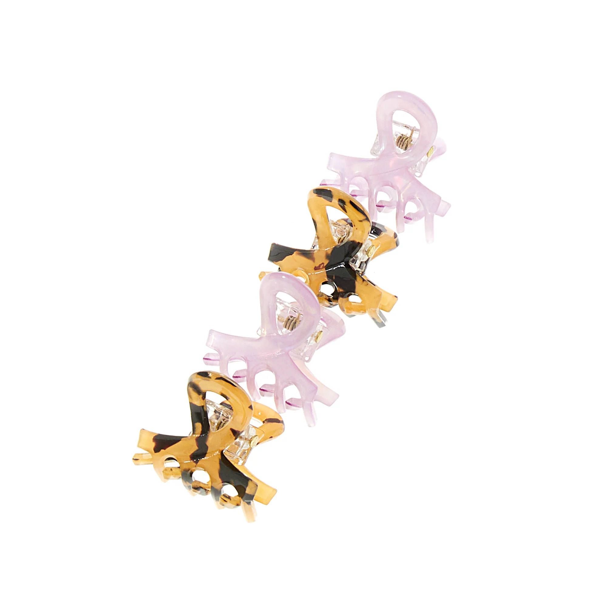 Conjunto de pentes e acessórios para cabelo - grampos e presilhas