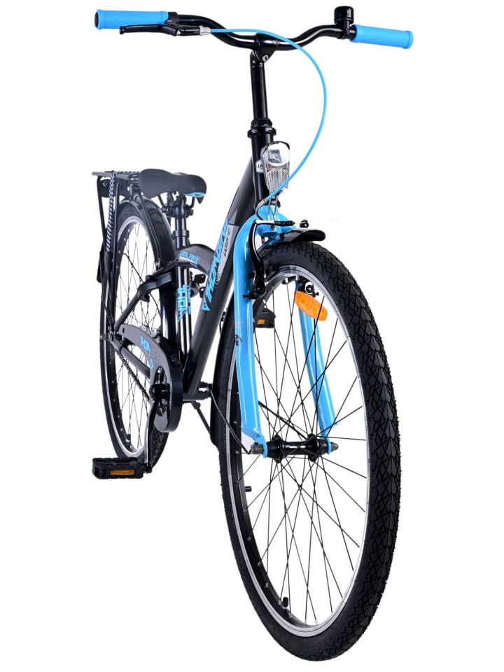 Volare Kinderfahrrad Thombike für Jungen 26 Zoll Kinderrad in Schwarz Blau 9 Jahre günstig kaufen onesize