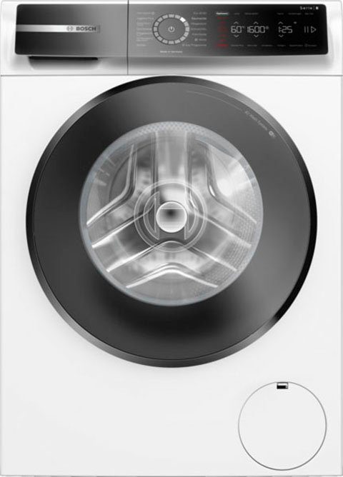 BOSCH Waschmaschine Serie 8 WGB256040, 10 kg, 1600 U/min, Iron Assist reduziert dank Dampf 50 % der Falten