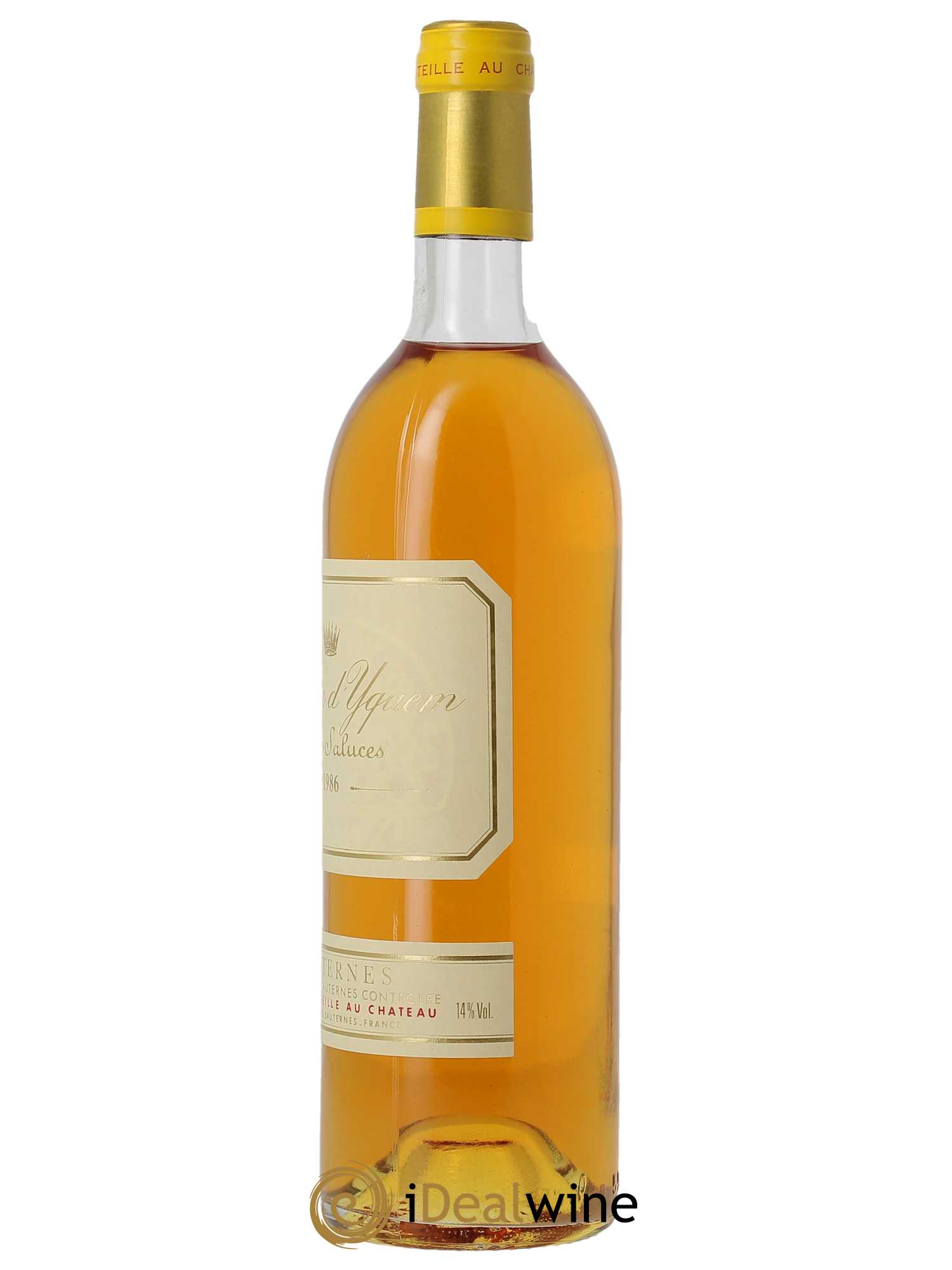 Château d'Yquem 1er Cru Classé Supérieur (CBO à partir de 12 BTS) 1986 - Lot de 1 Bouteille
