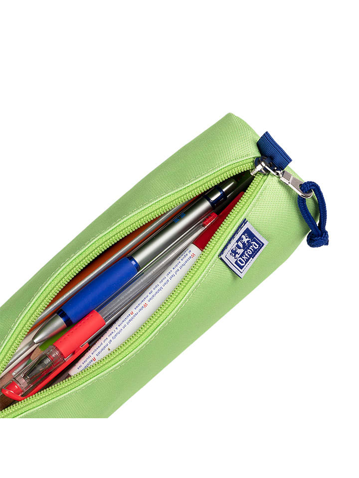 Oxford Federmäppchen in Grün - (B)22 x (H)7 x (T)9 cm günstig kaufen onesize