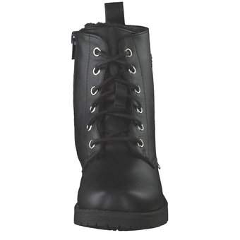 Puccetti Schnür Boots in schwarz