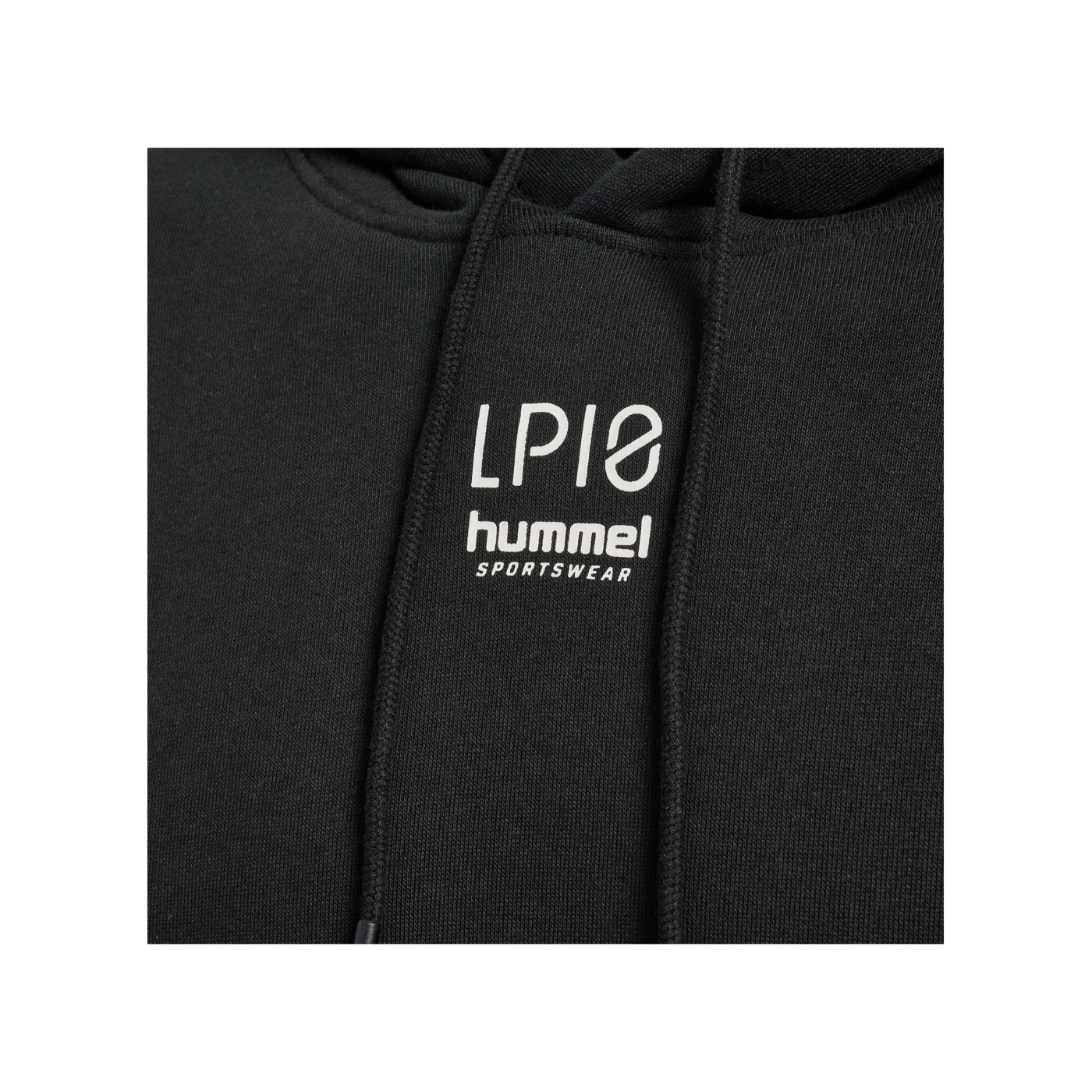 Hummel hmlLP10 Boxy Hoody Schwarz F2001
