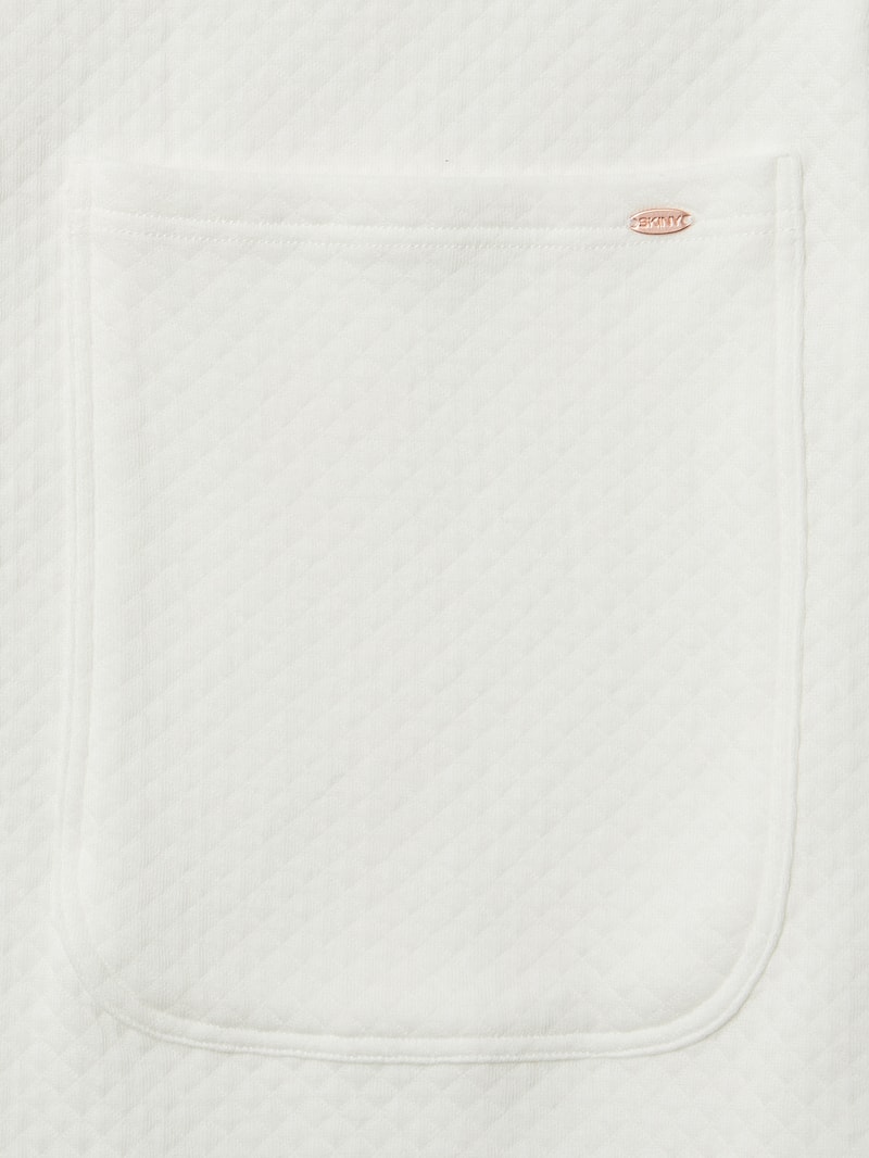 Bademantel mit Taillengürtel in offwhite