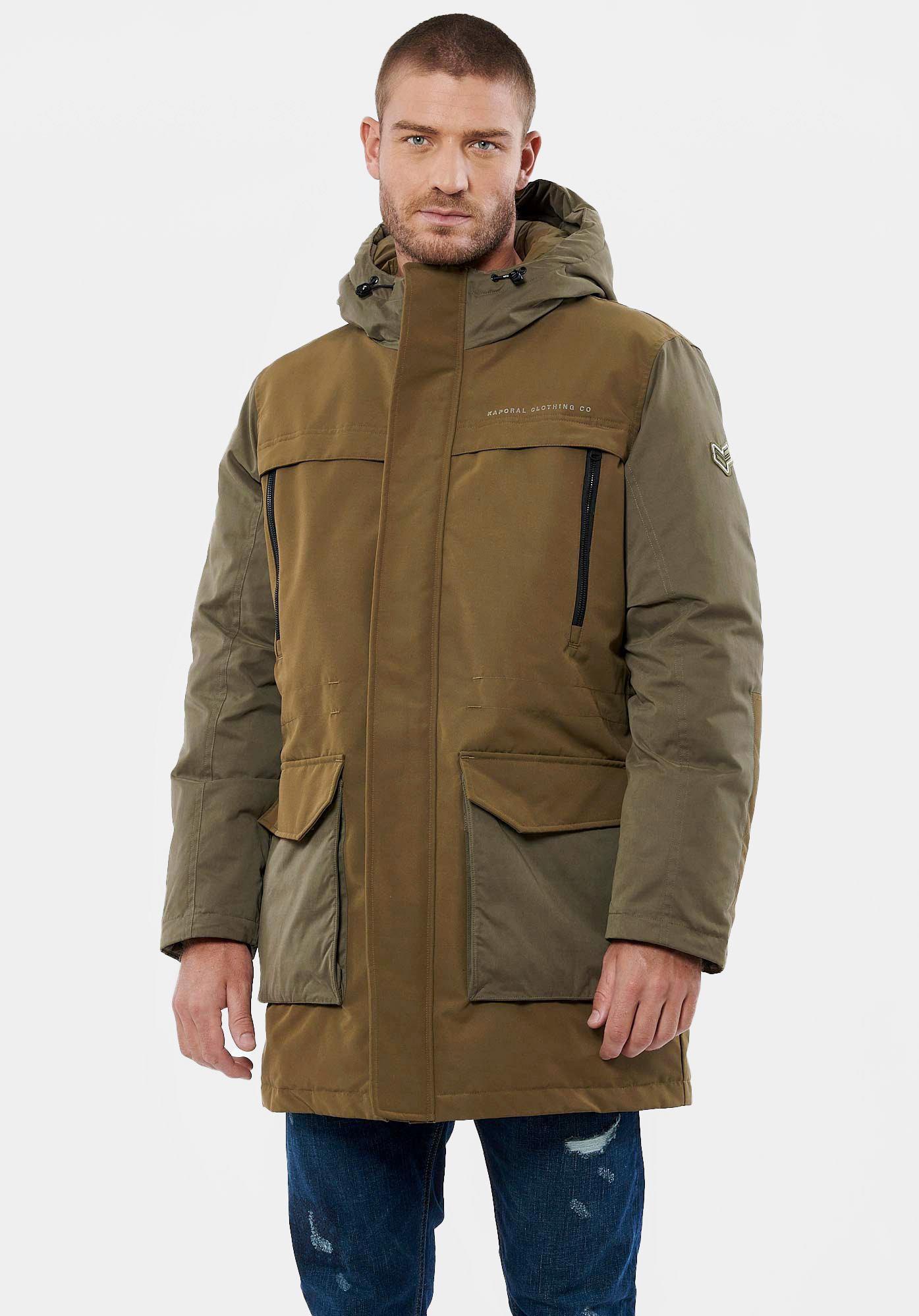 VOHAK  Parka kaki homme