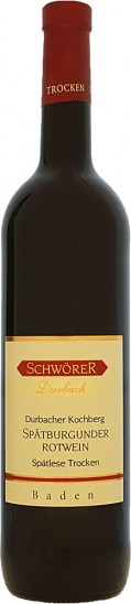 2020 Durbacher Kochberg Spätburgunder Spätlese trocken - Weinhaus Schwörer