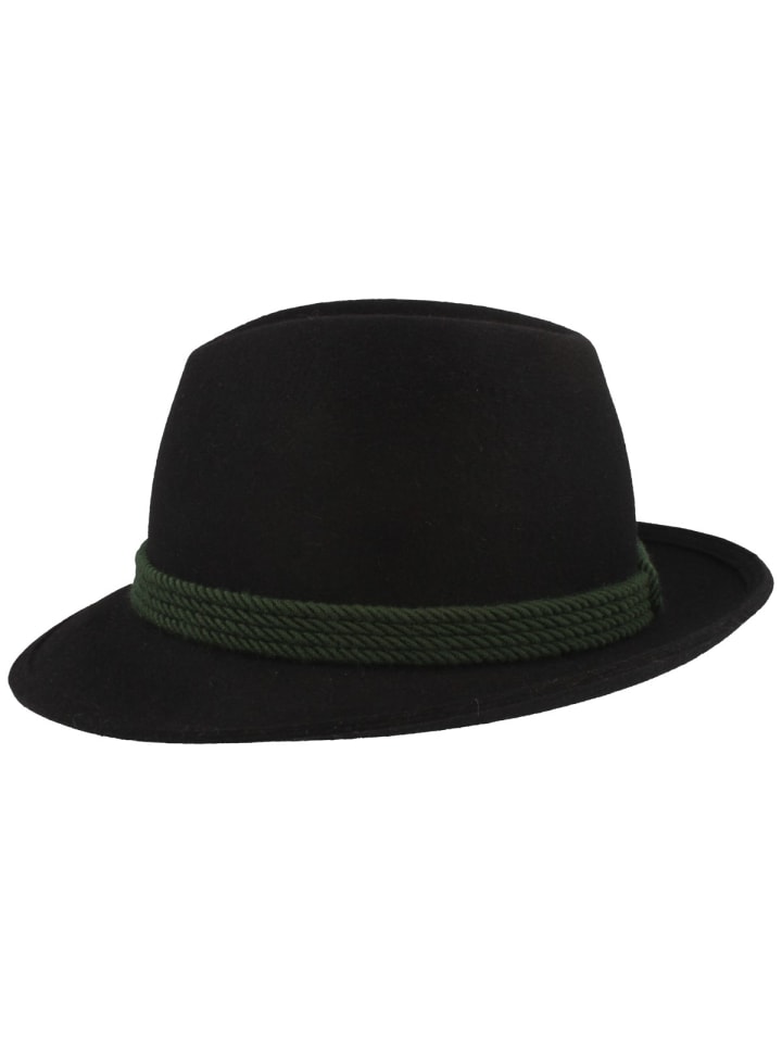 Hutmacher Zapf Trachtenhut in schwarz günstig kaufen