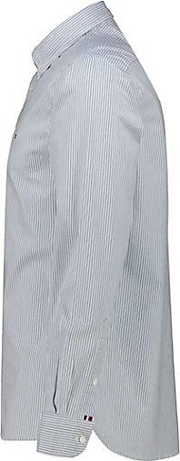 TOMMY HILFIGER Herren Hemd FLEX MULTI STRIPE Regular Fit