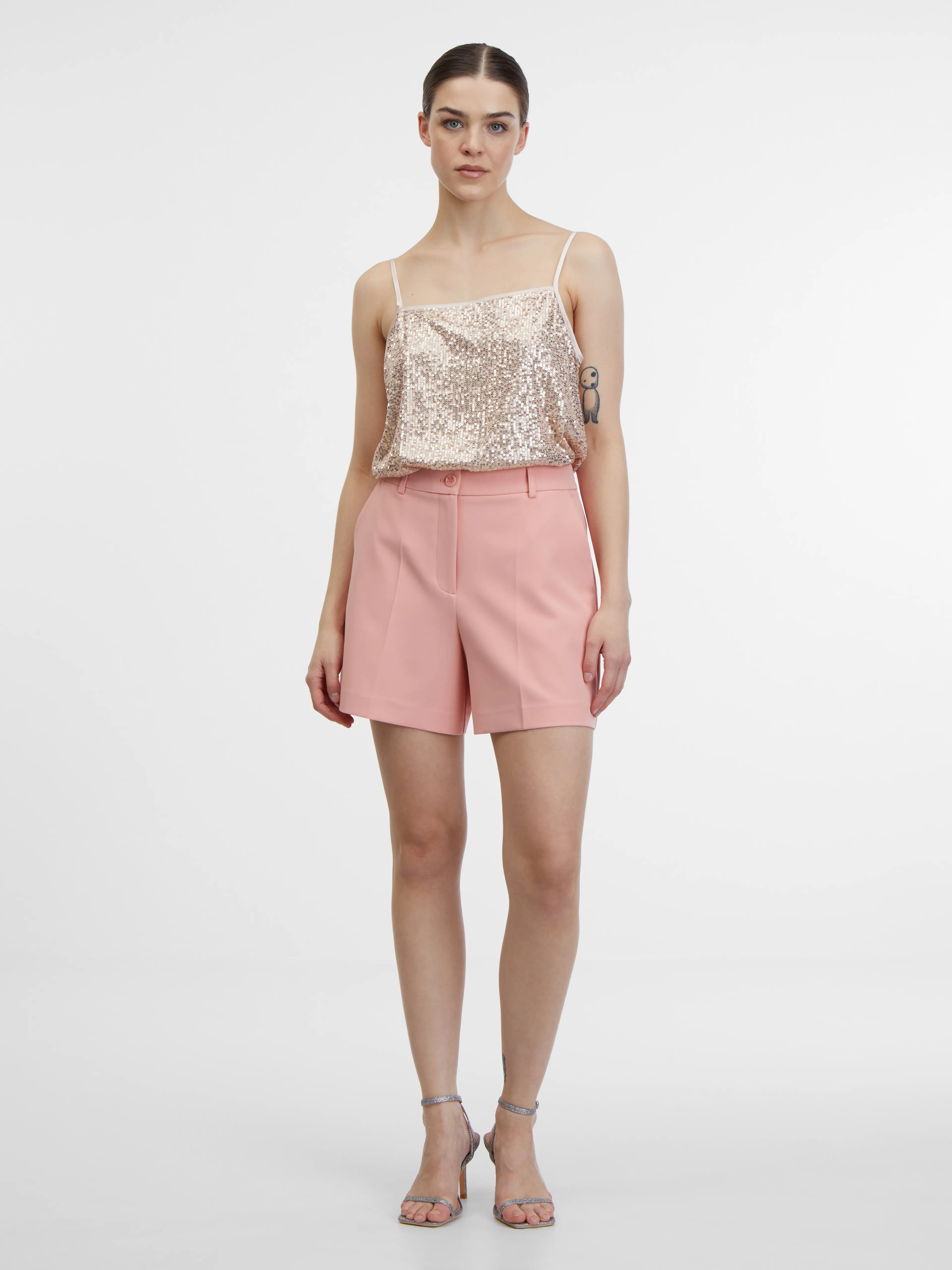 Rosa Damen-Shorts ORSAY