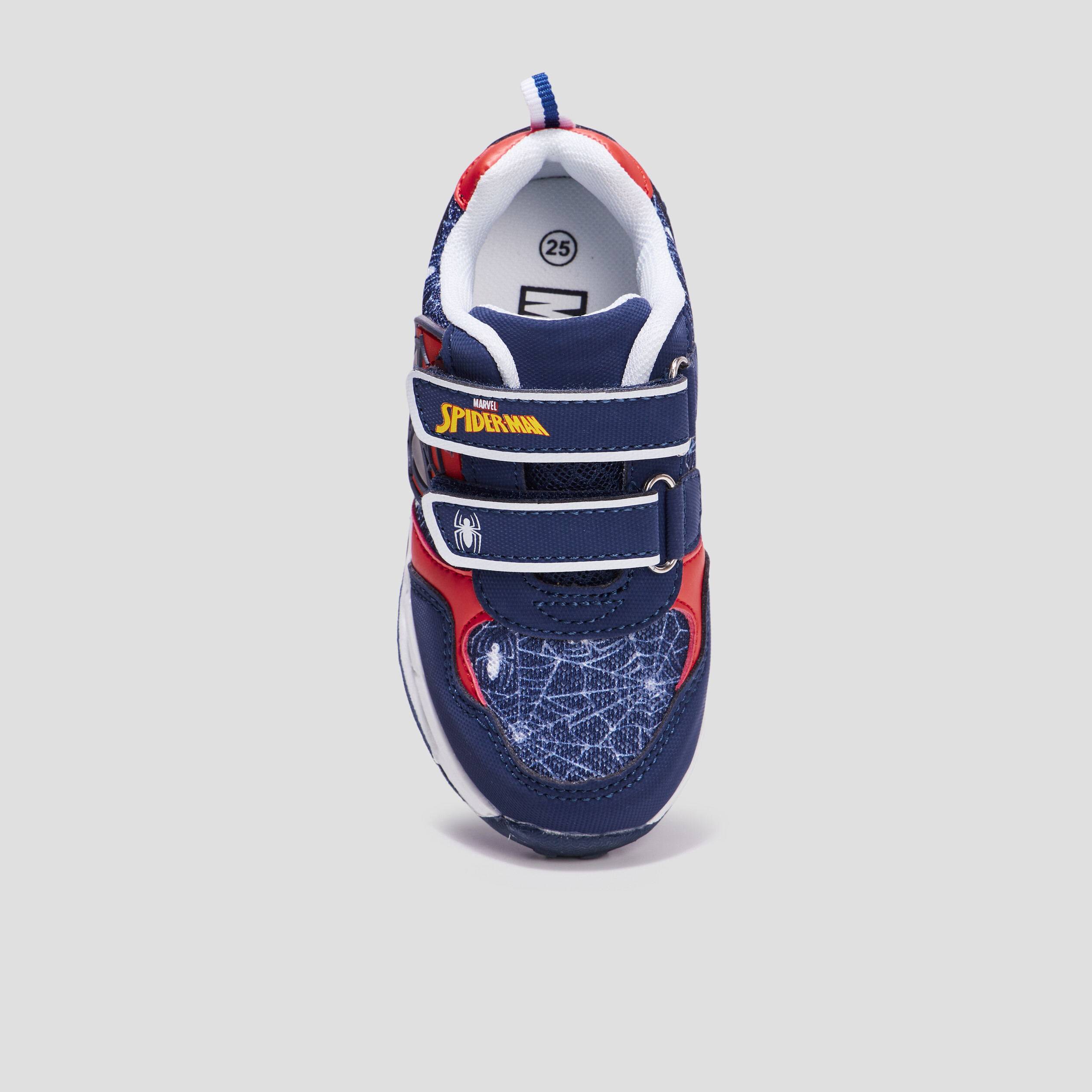 Baskets running lumineuses Spider-Man bleu marine garçon | La Halle