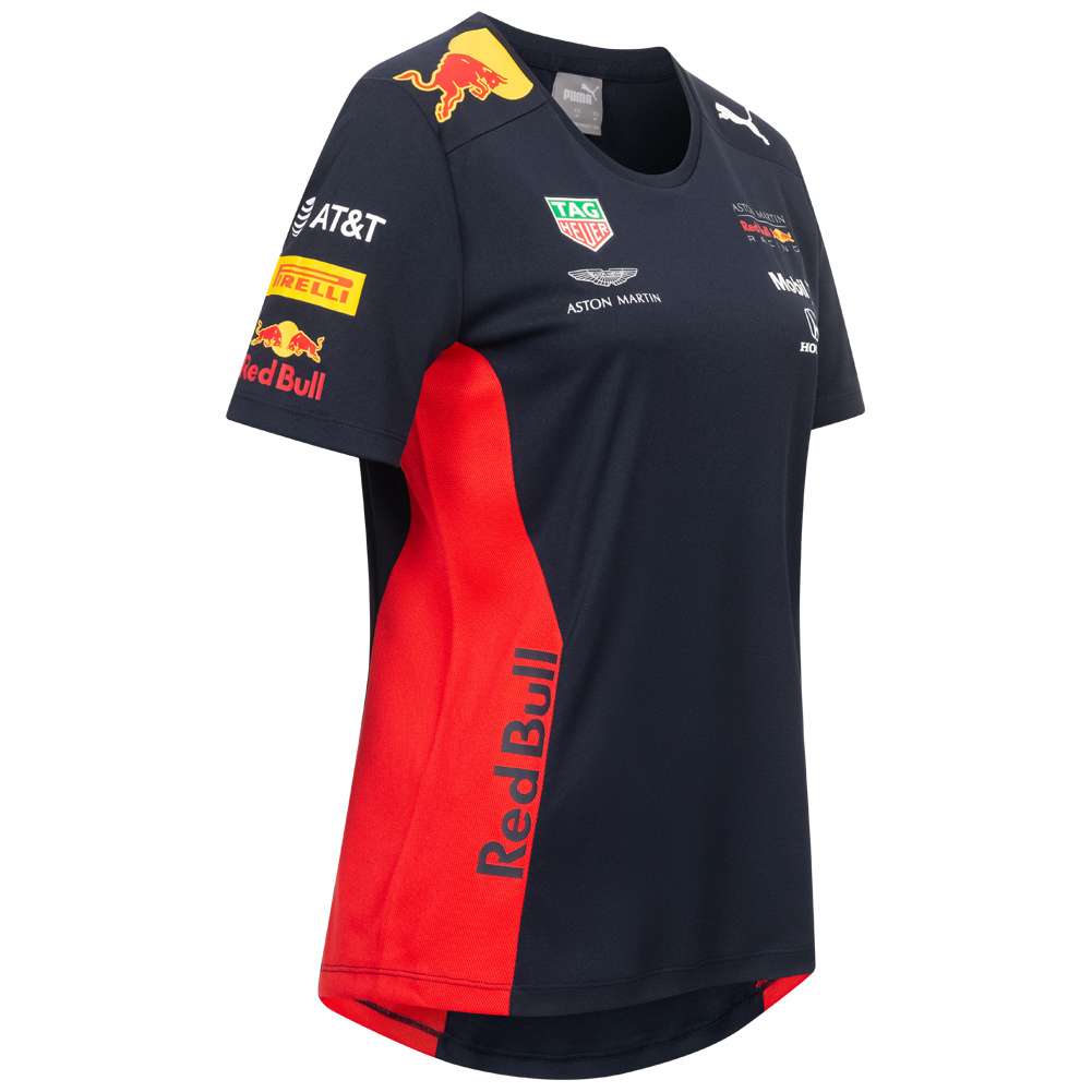 PUMA x Red Bull Racing Amber Damen Kurzarm Polo-Shirt 762887-01