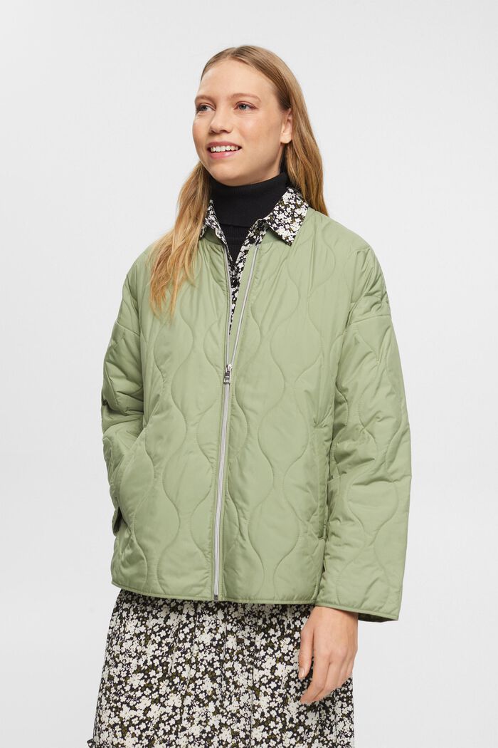 Ultraleichte Steppjacke im Bomber-Style