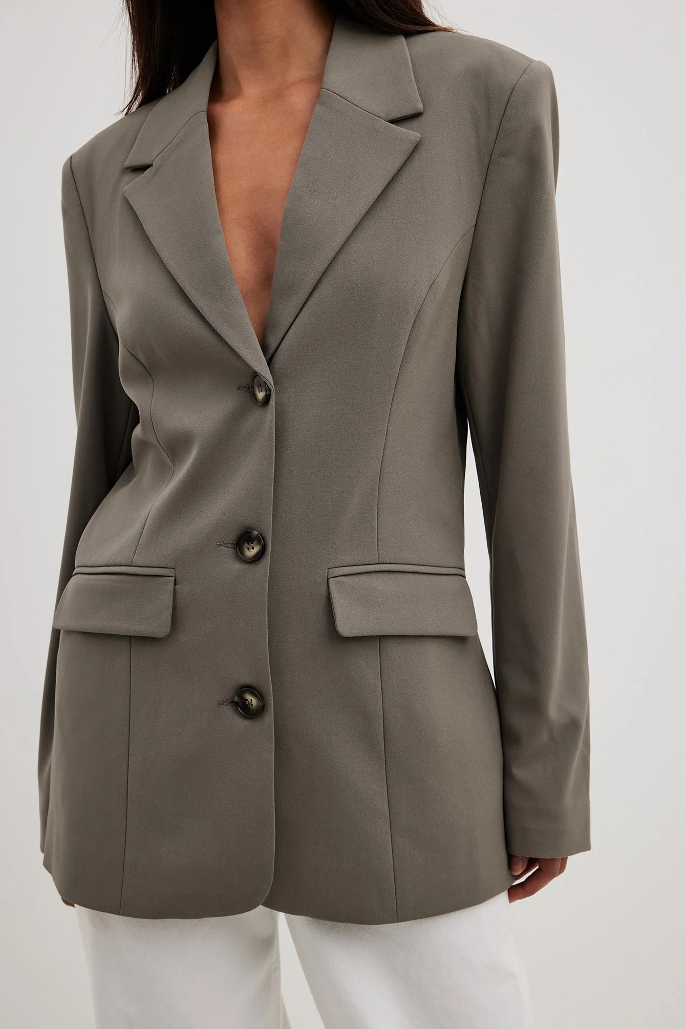 Taillierter regular Blazer