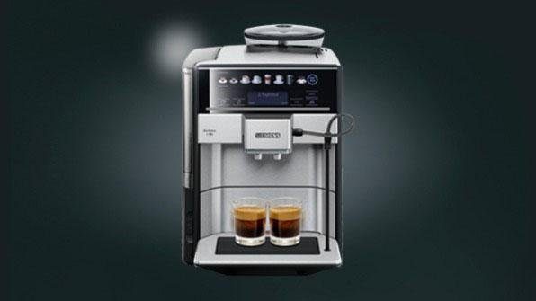 SIEMENS Kaffeevollautomat EQ.6 plus s700 TE657503DE, 2 Tassen gleichzeitig, 4 Profile, beleuchtetes Tassenpodest