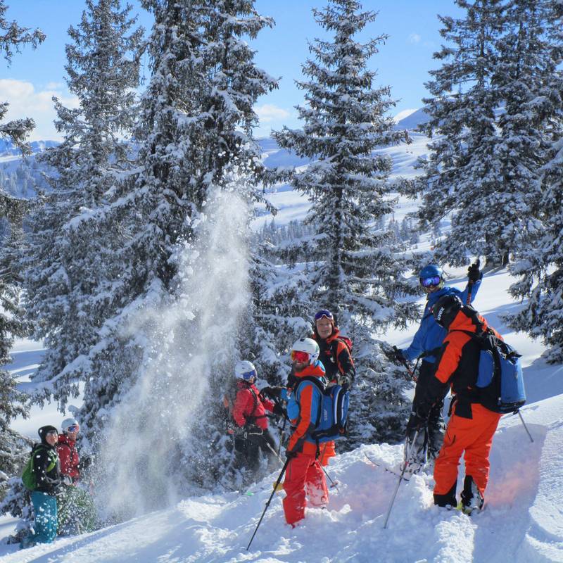 Erlebnis Tiefschneekurs für jedes Level Tour