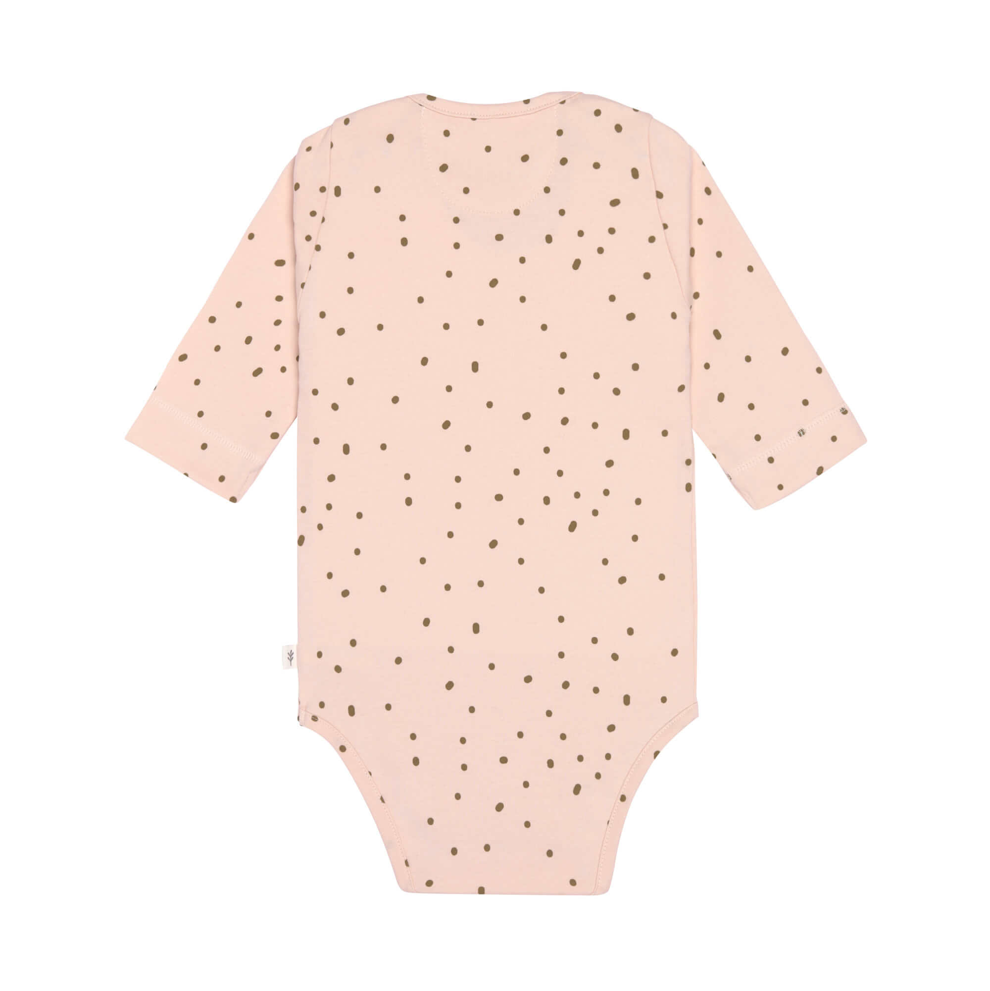 Baby Body langarm - Bio Baumwolle, Rosa