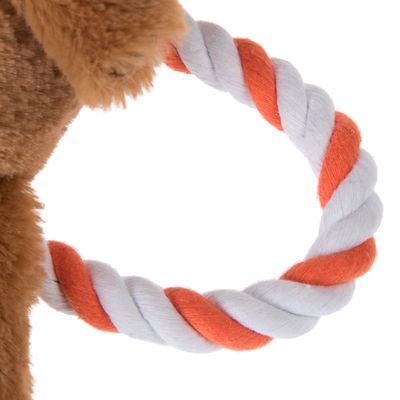 Hundespielzeug Bär mit Tau