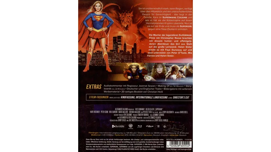 Supergirl (Mediabook,)  [2 BRs]