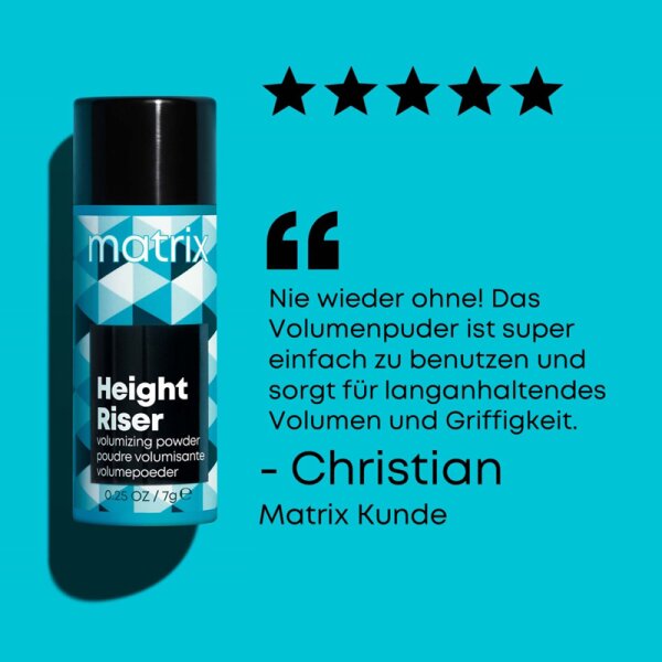 Matrix Styling Hight Riser Haarpuder