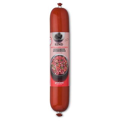 proCani Kochwurst Rind Menü