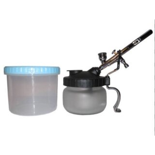 Airbrush-Set Ultra Two in One + AC-27 inkl. Reinigungsstation, Düsenreinigungsset, Schlauch und Schnellkupplung
