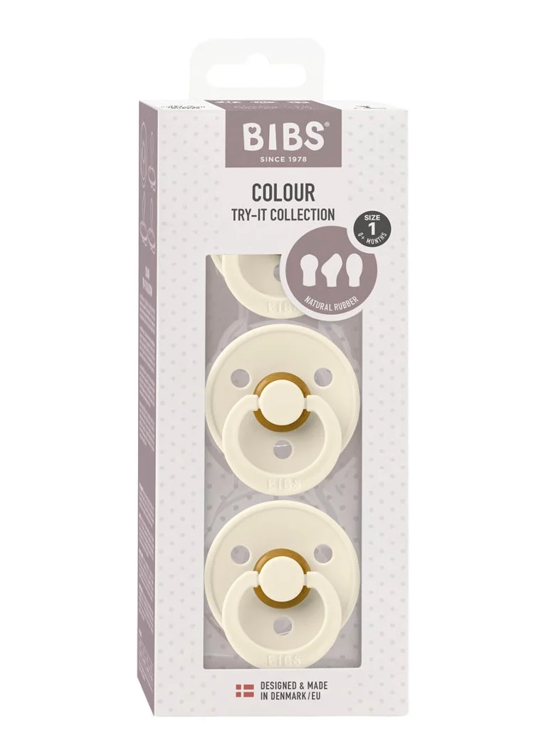 Smoczki BIBS Try-It, 3 sztuki