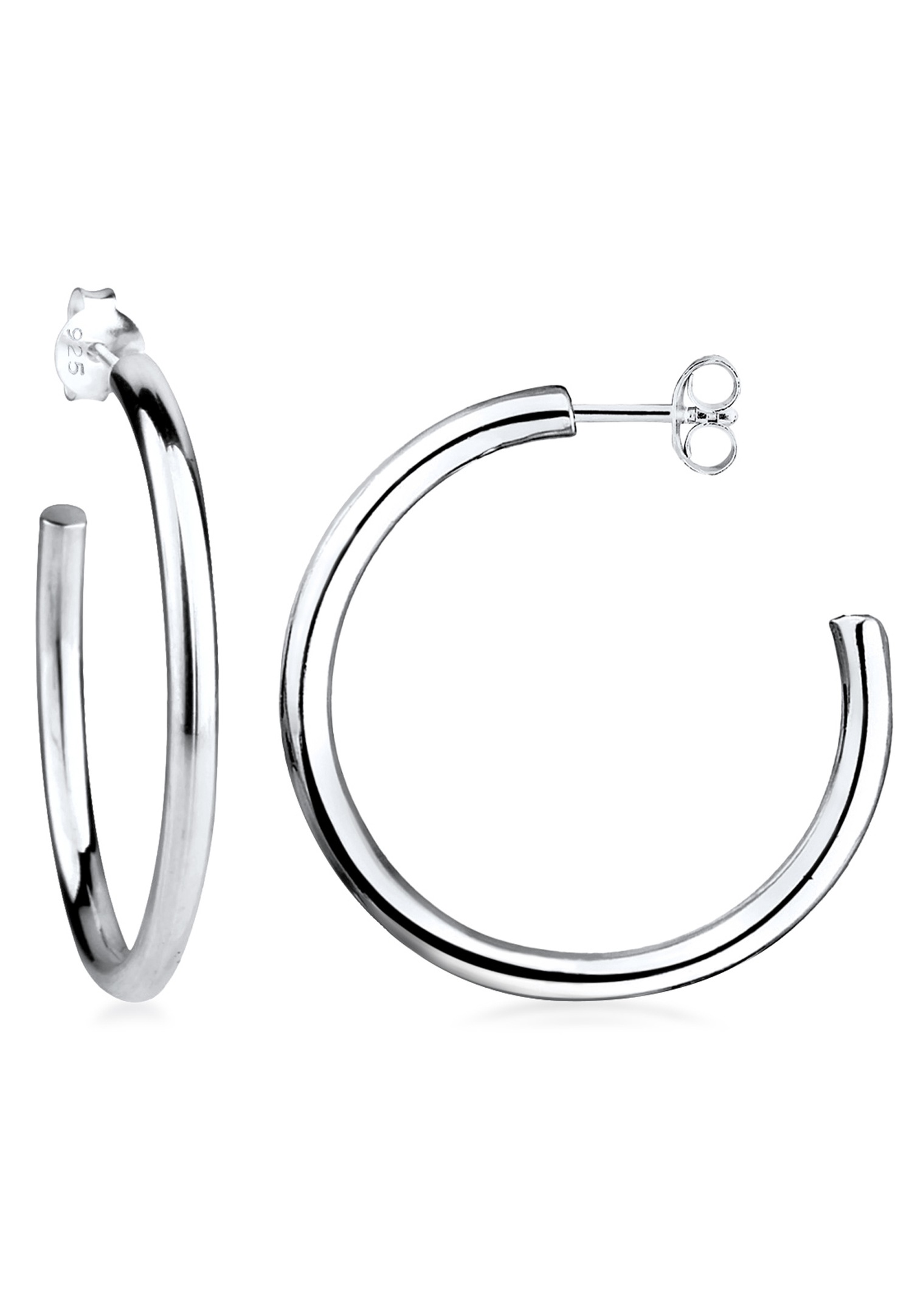 Elli Ohrringe Creolen Basic 925 Silber
