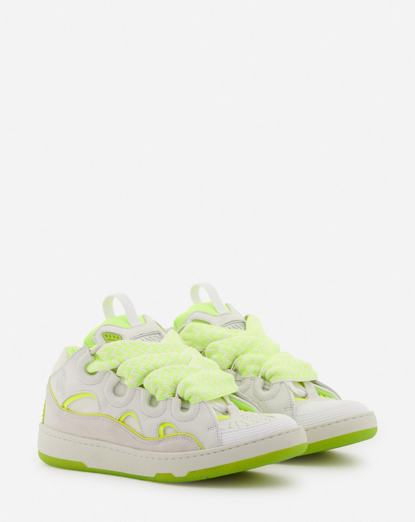 SNEAKERS CURB EN CUIR