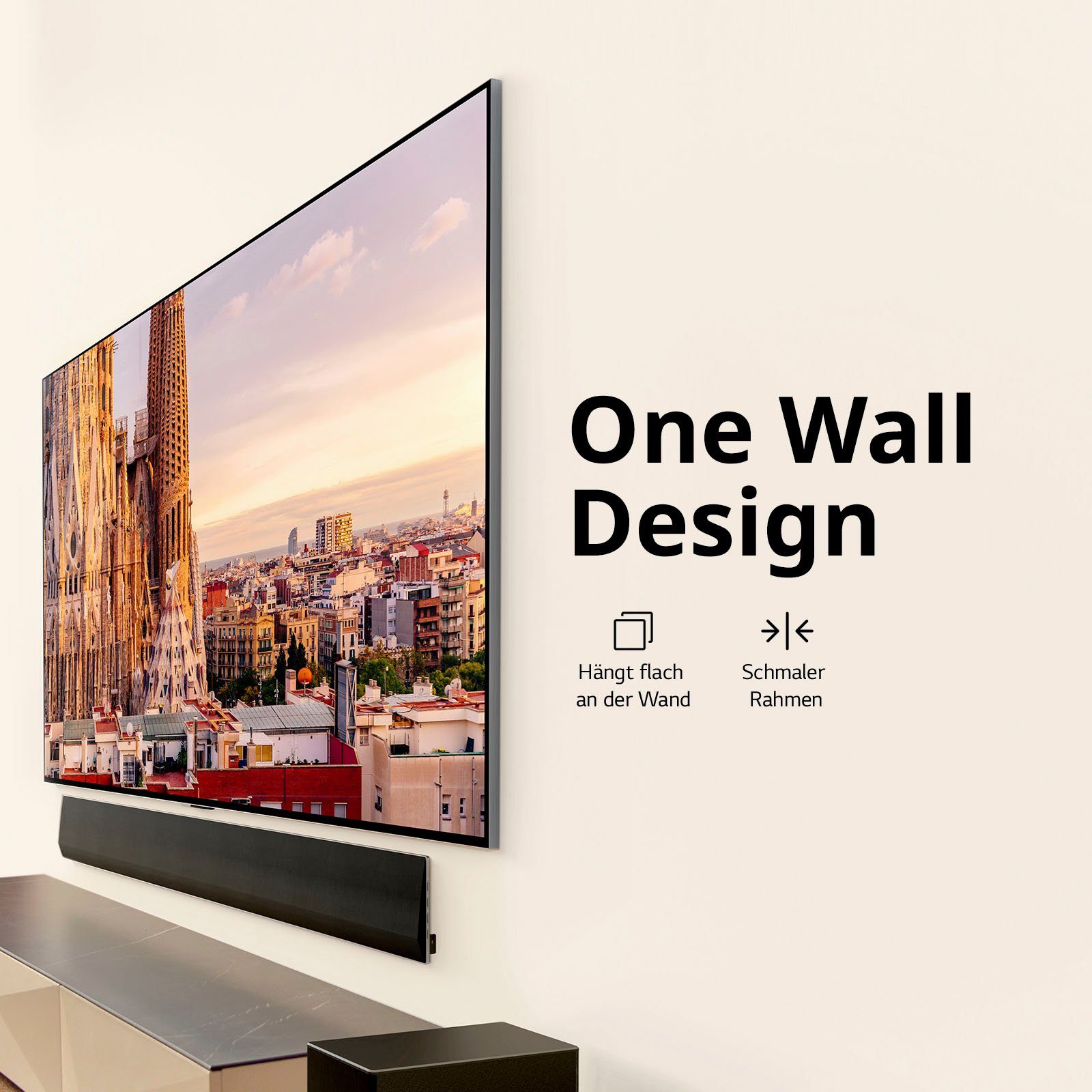 LG OLED65G39LA OLED-Fernseher (164 cm/65 Zoll, 4K Ultra HD, Smart-TV, OLED evo, α9 Gen6 4K AI-Prozessor, Brightness Booster Max)
