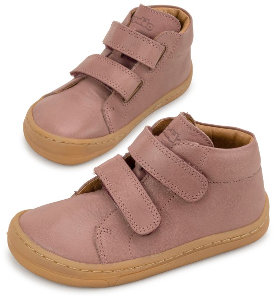 Froddo ~ First Step MidCut Klett Leder ~ Dark Pink
