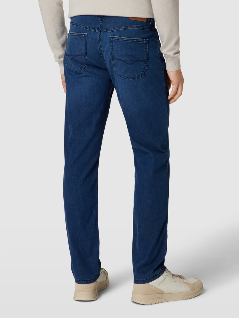 Slim Fit Jeans mit Stretch-Anteil – Light Denim in blau