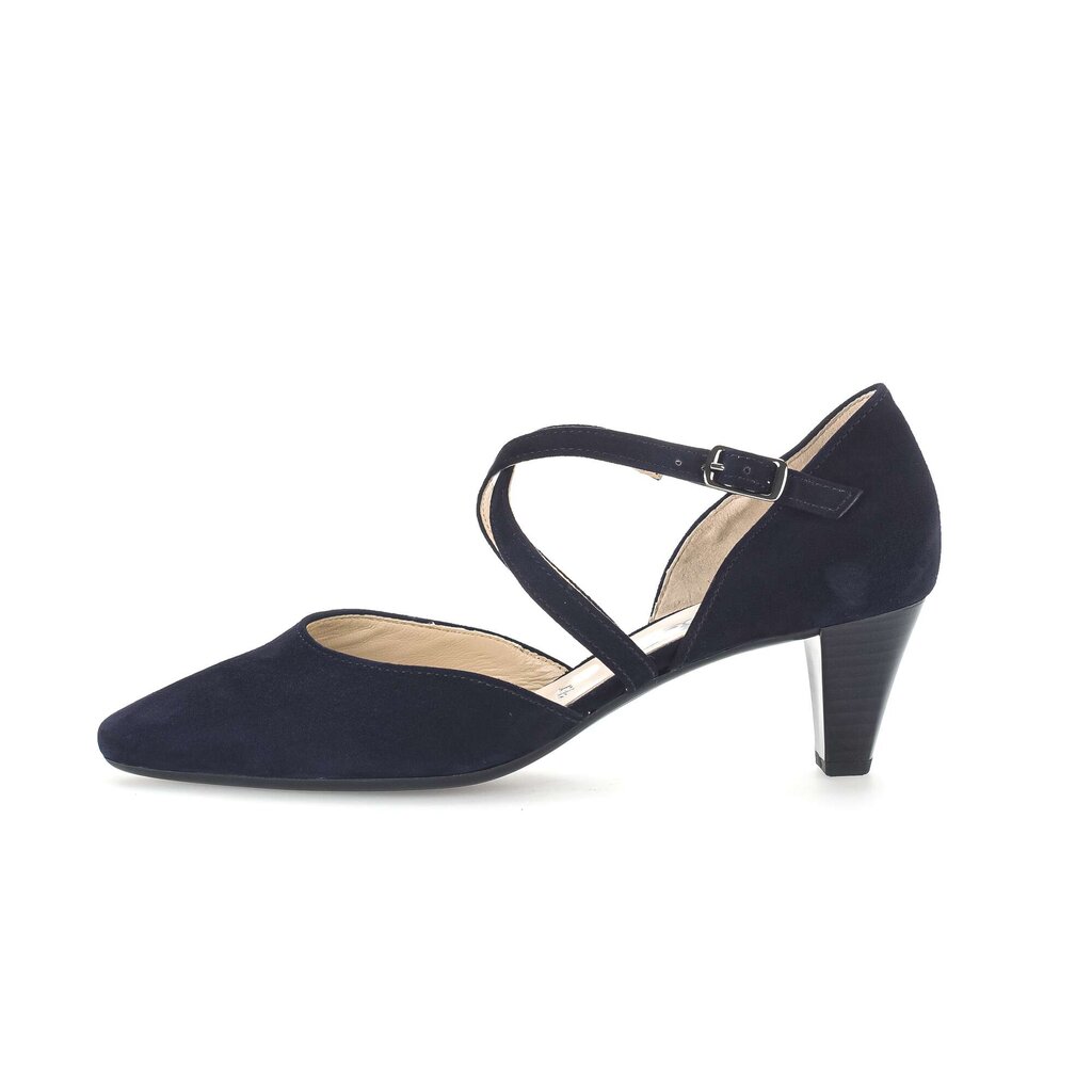 Gabor fashion Spangenpumps blau