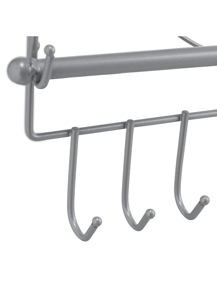 relaxdays Wand Schmuckhalter in Silber - (B)36,5x (H)30 x (T)3,5 cm günstig kaufen onesize