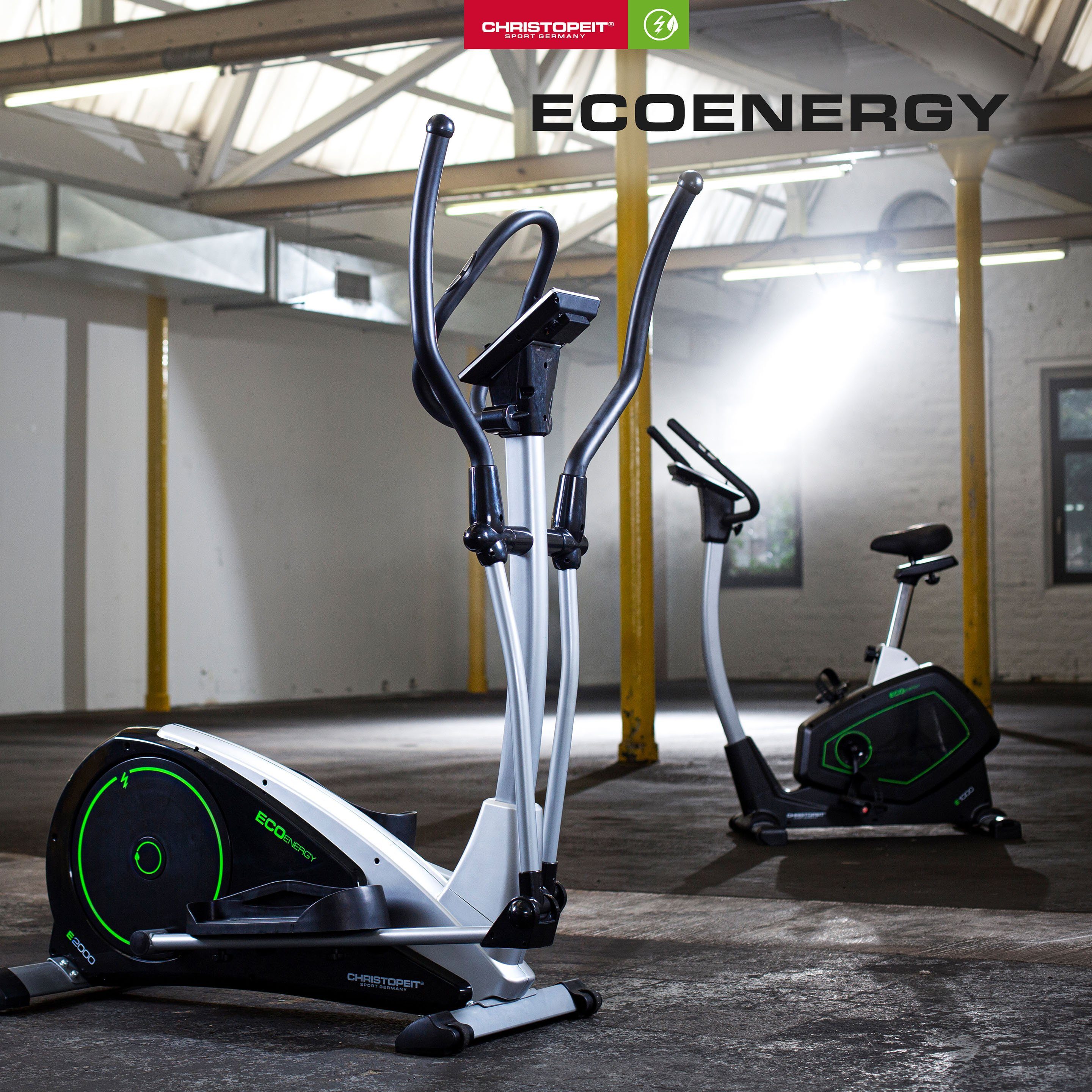 Christopeit Sport® Crosstrainer-Ergometer Eco 2000