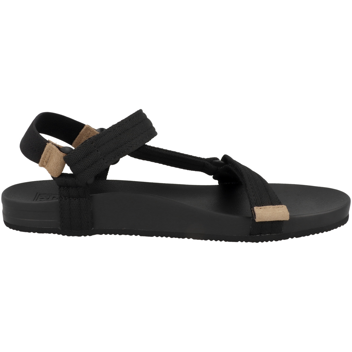 Reef Cushion Rem Sandale schwarz