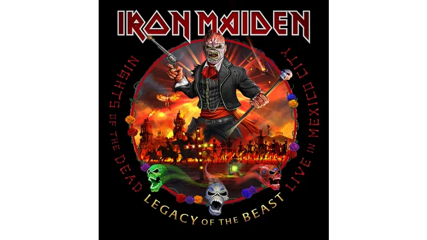 Nights Of The Dead,Legacy Of The Beast:Live Live in Mexico City/180Gr.