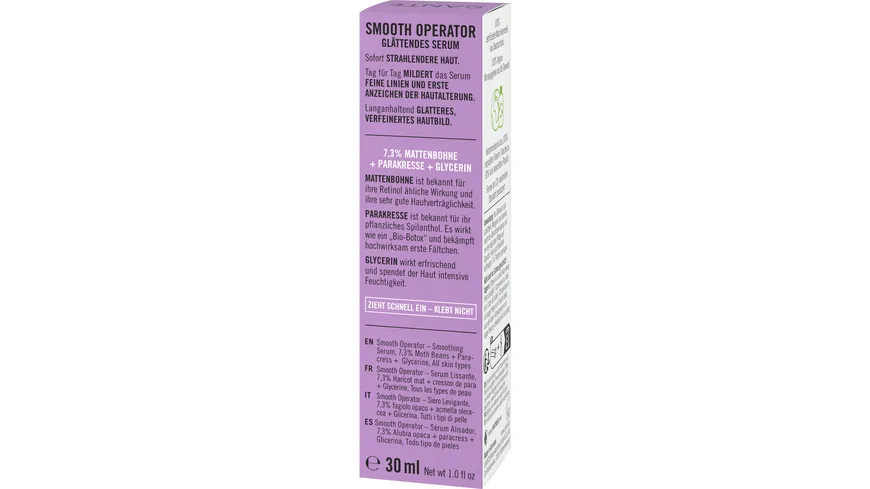 SANTE Smooth Operator Glättendes Serum 30 ml