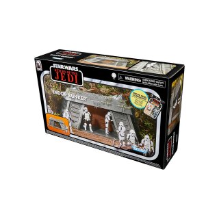 Star Wars Episode VI Vintage Collection Playset Endor Bunker mit Endor Rebel Commando (Scout Trooper Disguise)